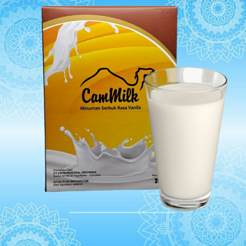 

Susu Bubuk Unta Onta Merk Cammilk isi 200gram