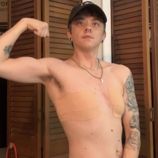 Plester dada payudara wanita bra tape breast binder transtape warna skin