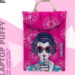 Murah Puffy bag  Puffy laptop new pattern  tas laptop  laptop bag
