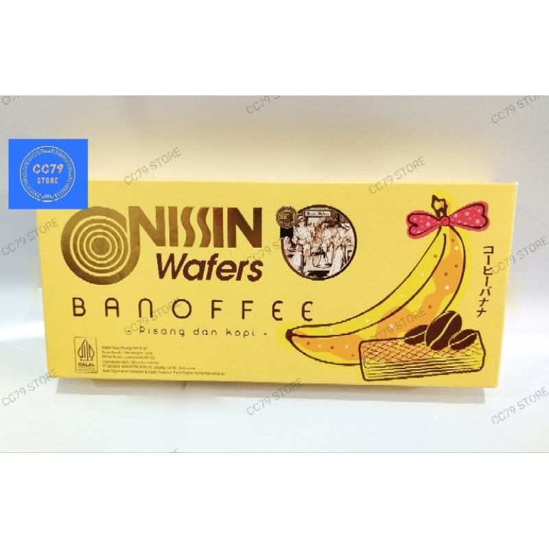 

Nissin Wafer Banana Coffee Banoffee 137gr