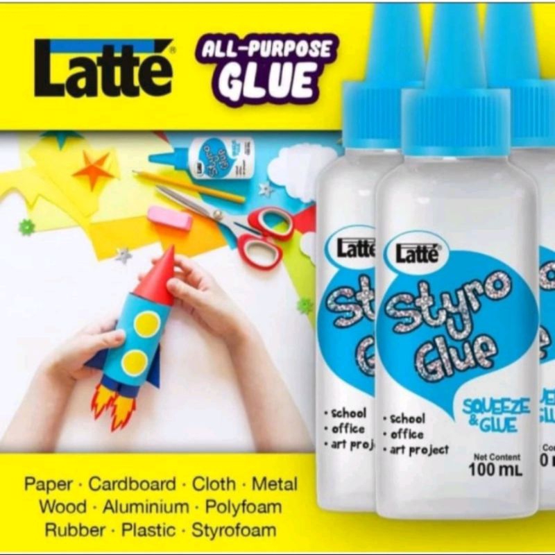 

lem Styrofoam styro glue 100ml