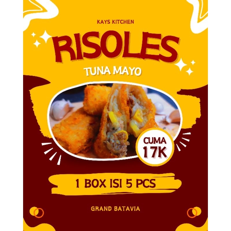 

risoles tuna mayo frozen food