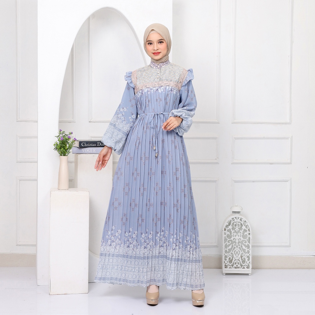Gamis Maxy Dress Ceruti CRT Tania