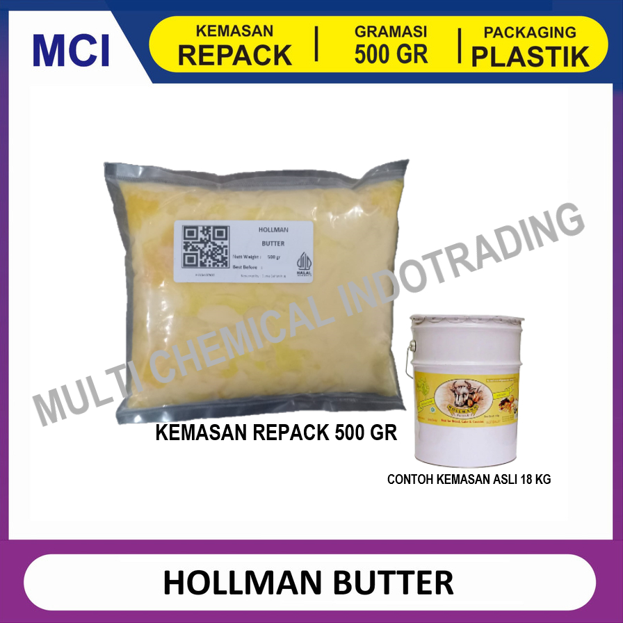 

HOLLMAN BUTTER REPACK 500 GR