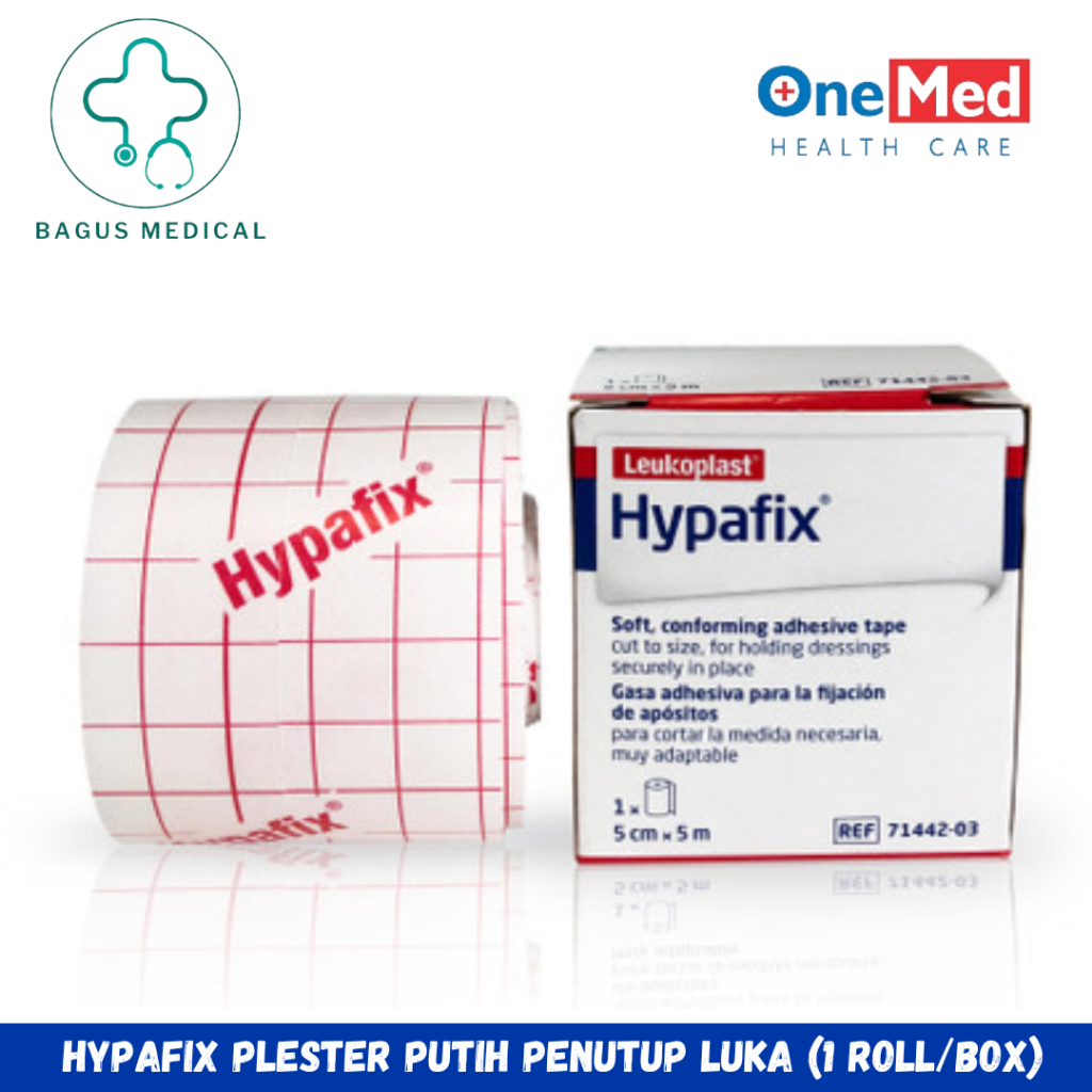 Hypafix Plester Putih Penutup Luka (1 roll/box)