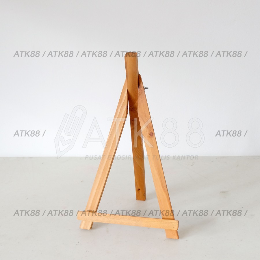 

Easel Stand Lukis Canvas 20 cm - Sandaran Kanvas Kayu Display Pigura
