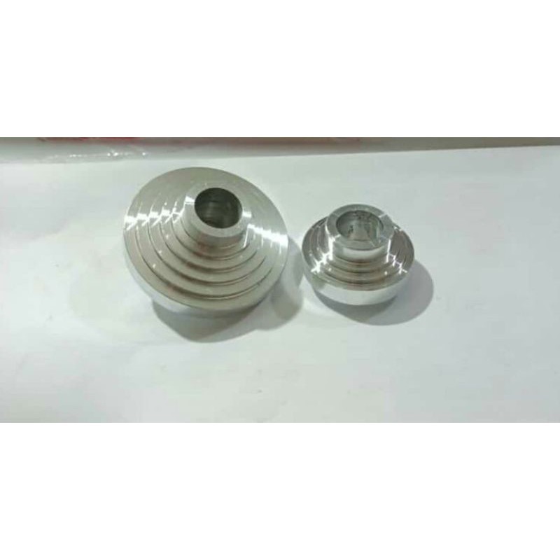 pemanis tromol MP as ninja/BOSHING PIRAMID TROMOL DEPAN MEGAPRO PNP SHOCK NINJA R RR ALMUNIUM CNC