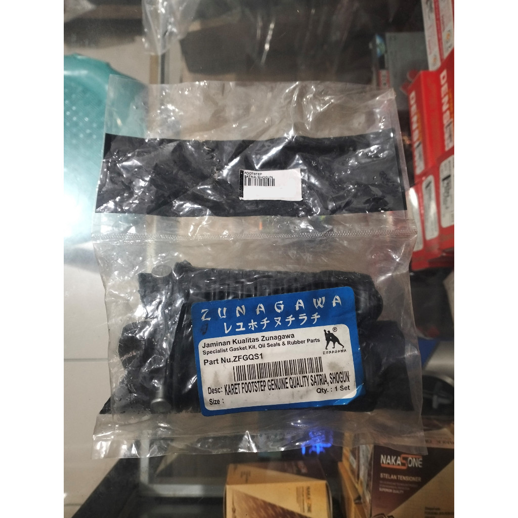 Karet Footstep Postep Belakang Satria 2 Tak Shogun Zunagawa