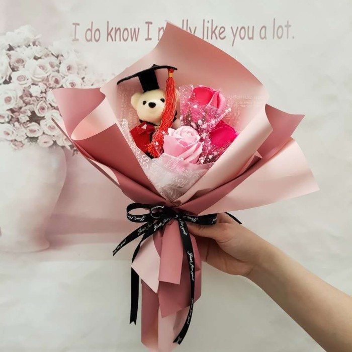 

Buket Bunga Wisuda/ Kado Wisuda Graduation 3B1W-011