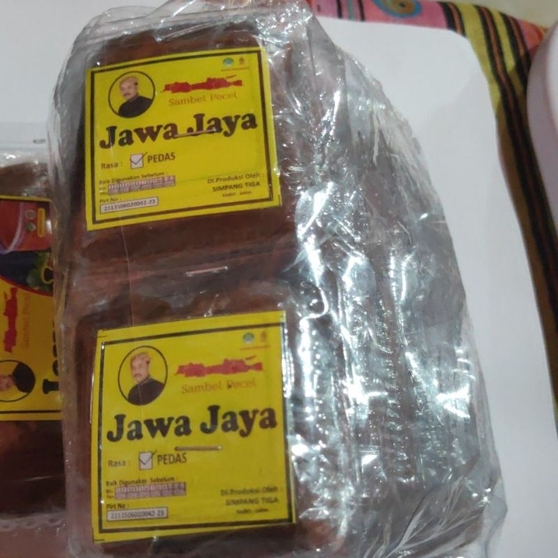 

Sambel Pecel Jawa Jaya 1'Slop/Rasa Pedas (10'Pack x 50gr)