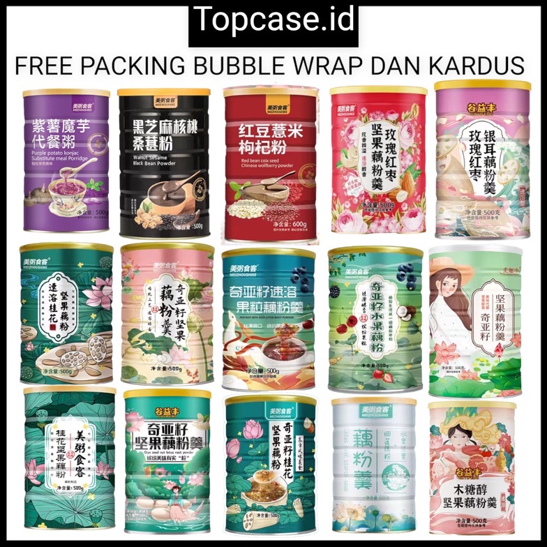 

KODE PRODUK TESV8637 Ou fen Lotus Root Powder Oufen Akar Teratai 5gr Makanan Diet