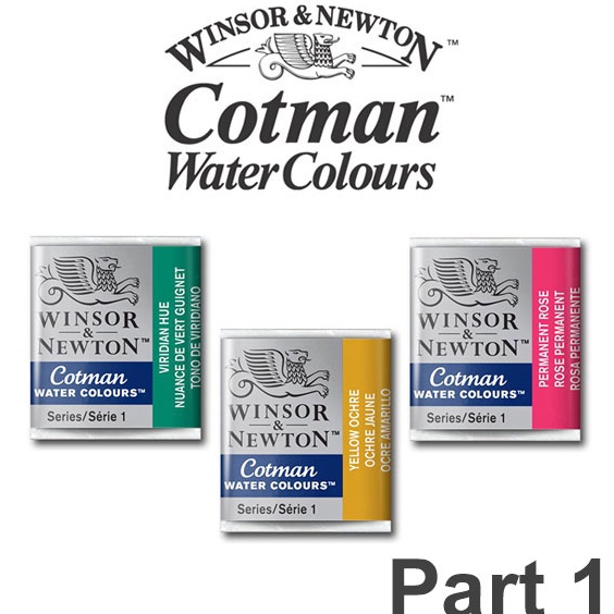 

Winsor Newton Cotman Watercolours Half Pan Refill Part 1 ART Z4N4