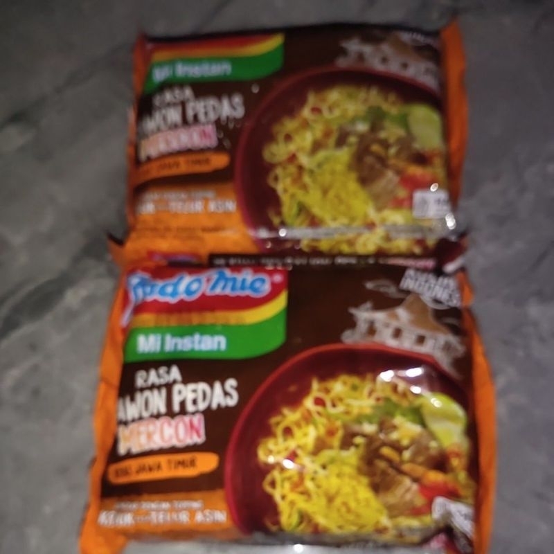 

Indomi Rasa Baru Rawon Pedas MERCON