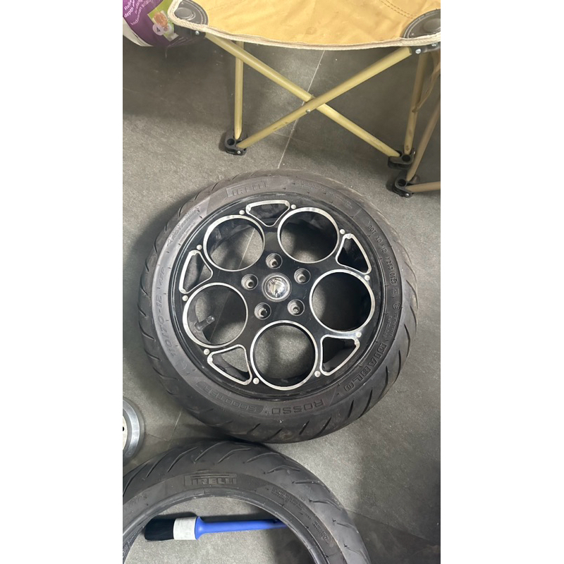 VELG RING 12 VESPA REP MARUS HUB GSCOOTER