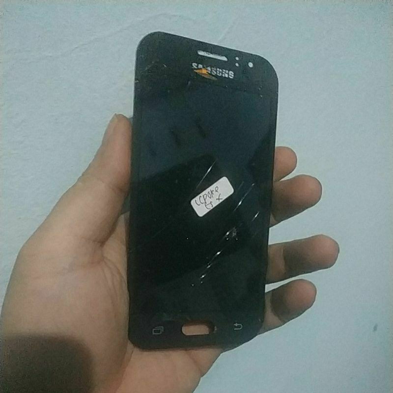 LCD OK MINUS TOUCH RETAK BEKAS SAMSUNG J1 ACE
