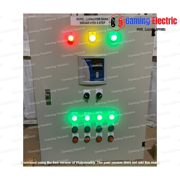 Panel Kapasitor Bank 30Kvar Mikro 4 Step