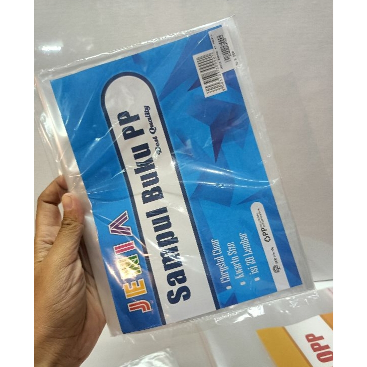 

Sampul Plastik Buku Tulis Kwarto Jenia Best Quality 20 Lembar