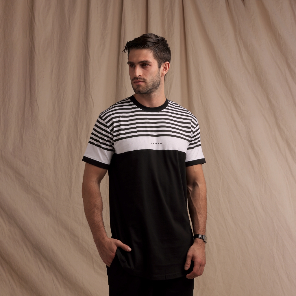 KAREEM SSK GRS KAOS KURTA GARIS | PENDEK