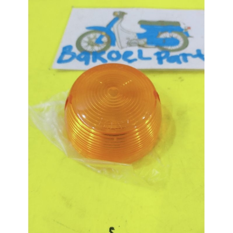 Mika kaca tutup lampu riting sein yamaha L2G RS100 RS L2 G AS3 YL