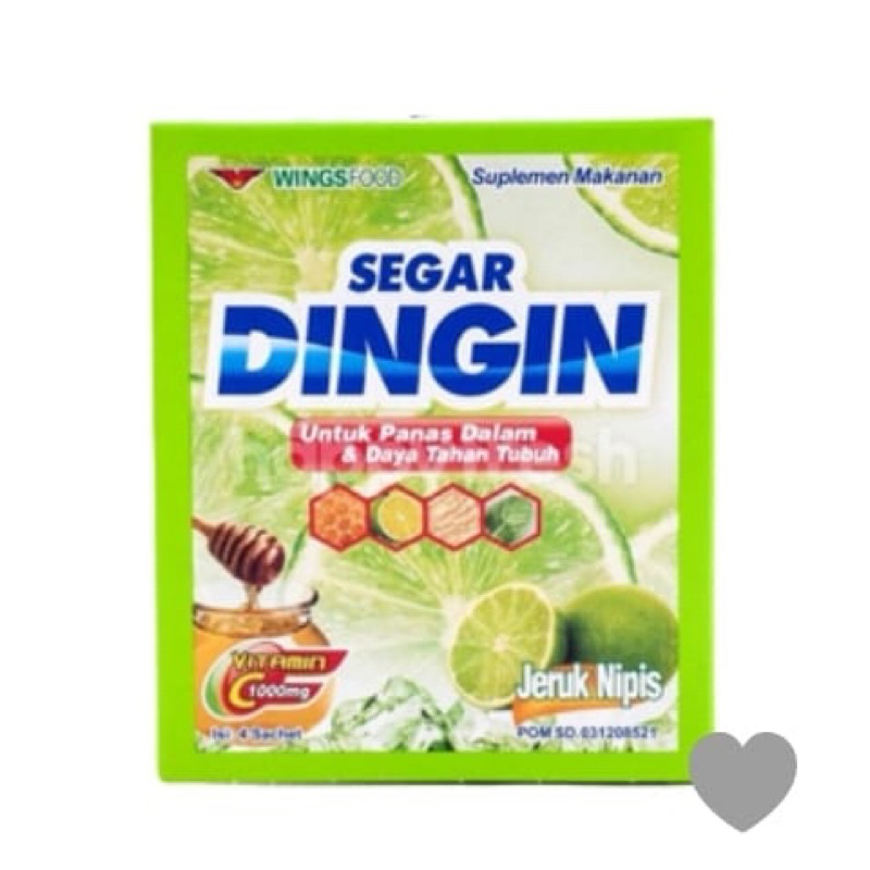 

Segar Dingin Minuman Penyejuk 12pcs x 7gr renteng