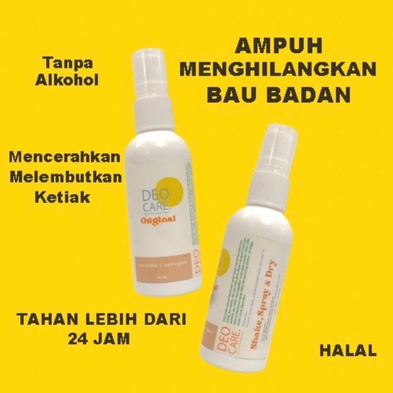 DEO CARE Deodorant Original Tawas