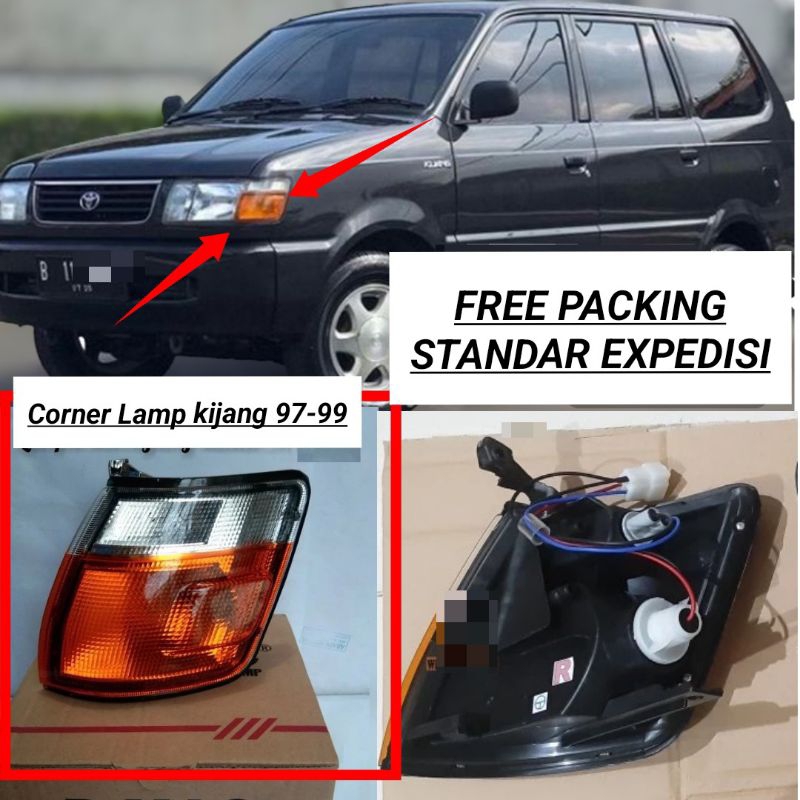 LAMPU SEN KIJANG KAPSUL 97 98 99 / Lampu reting kijang kapsul 97 98 99 / cornerlamp kikang 97 99 98 