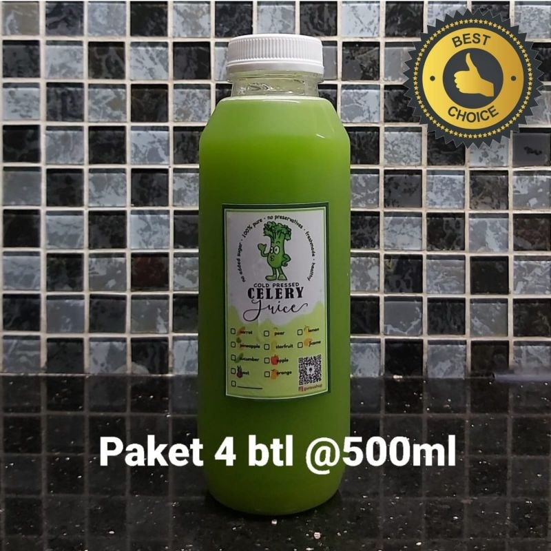 

Jus Seledri / Juice Celery Stick Import COLD PRESSED murni 500 ml