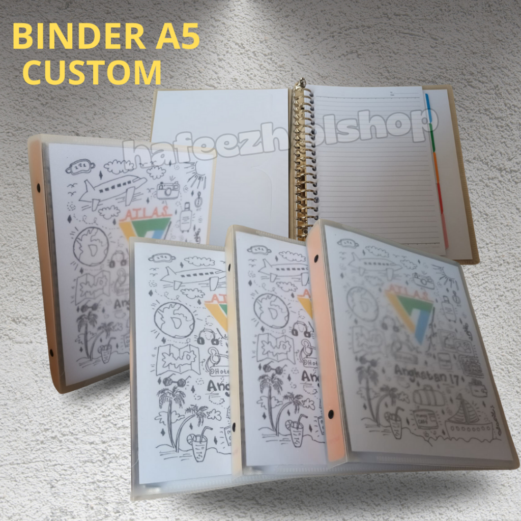 

Binder Note A5 Custom Loose Leaf