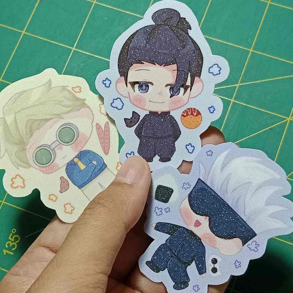 

STICKER VINYL JUJUTSU NO KAISEN TRIO BY PADAS ANIMATION STUDIO