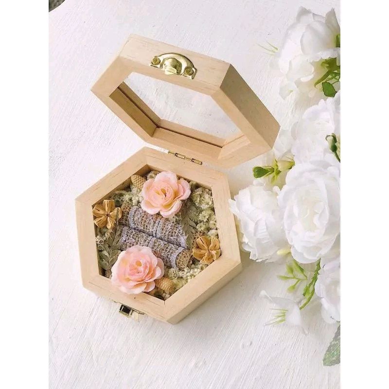 Box cincin free request tema bunga