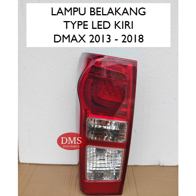 LAMPU BELAKANG DMAX TYPE LED 2013 - 2018