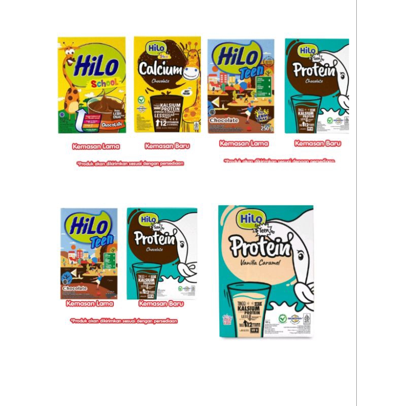 

Hilo / Hilo School / Teen / Hilo Teen Rasa Coklat/Vanilla 250/500g