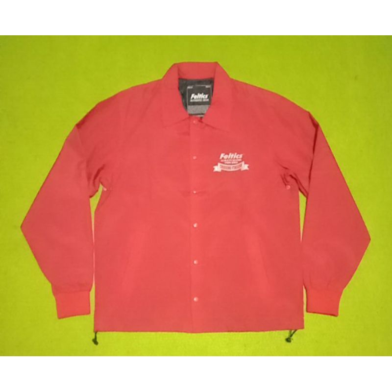 FELTICS RED COACH JACKET