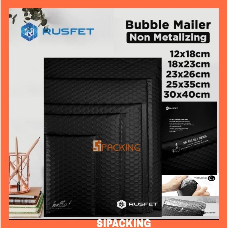 

AMPLOP BUBBLE MAILER FANCY COLOUR ENVELOPE BUBBLE PACKING OLSHOP HITAM BLACK MATTE SERIES TERMURAH