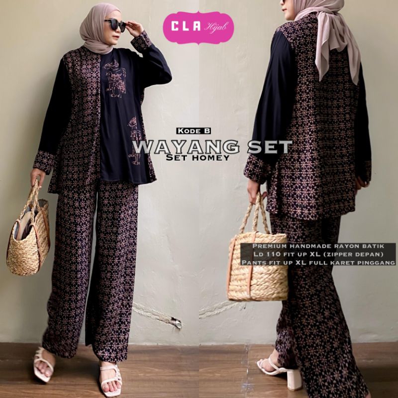[NEW] AZURA DRESS / WAYANG SET By Cla Hijab