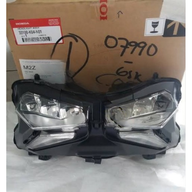 Lampu depan LED CBR 250RR , CBR 150R K45R ORIGINAL AHM 33100K64N02