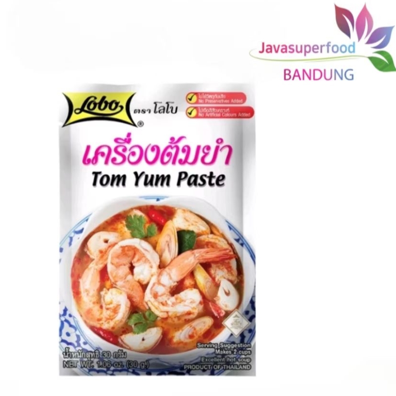 

LOBO Tom Yum Thailand Pasta Halal 30gr