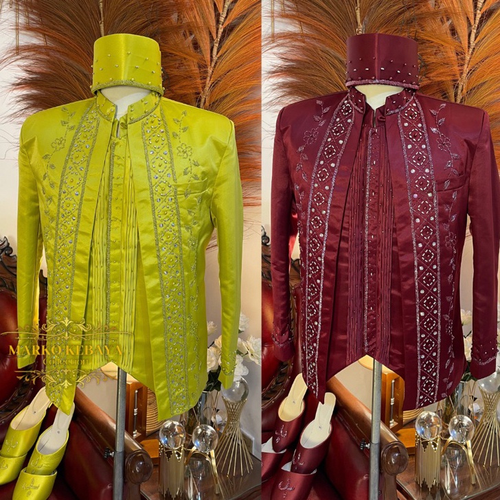 Basofi pengantin  Beskap pengantin  Beskap pengantin pria dewasa  Beskap pengantin premium  Baju pen