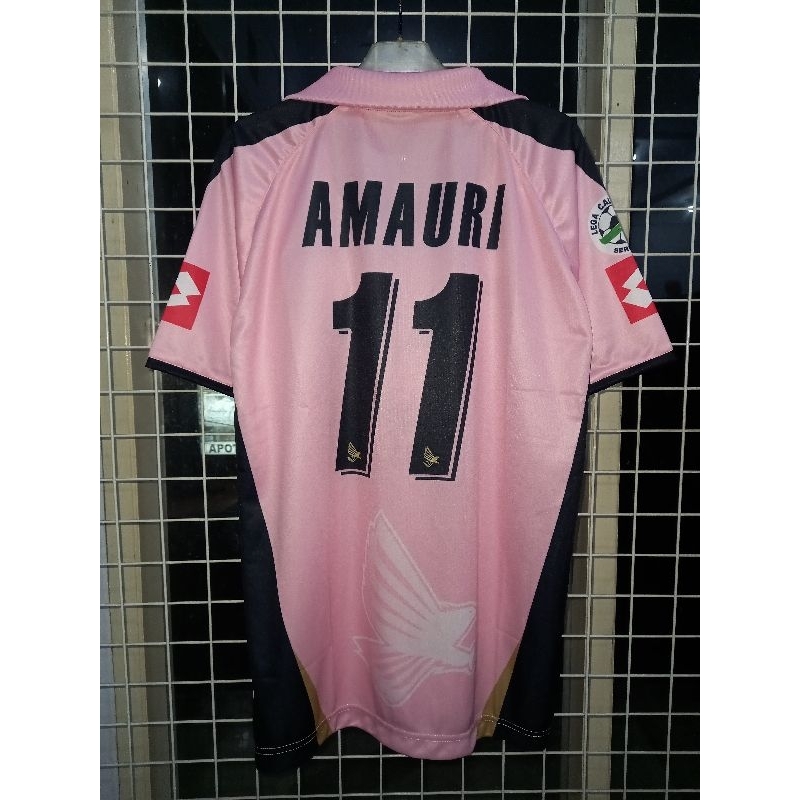 JERSEY PALERMO HOME 2007/2008 NAMESET AMAURI 11