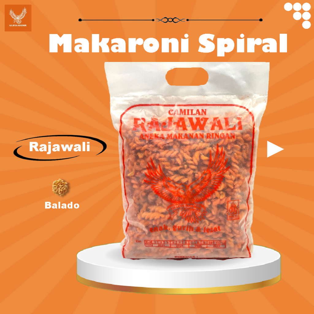 

SPIRAL 2 AYAM 4KG | MACRONI SPIRAL | SPIRAL | MACRONI | MACRONI ULIR