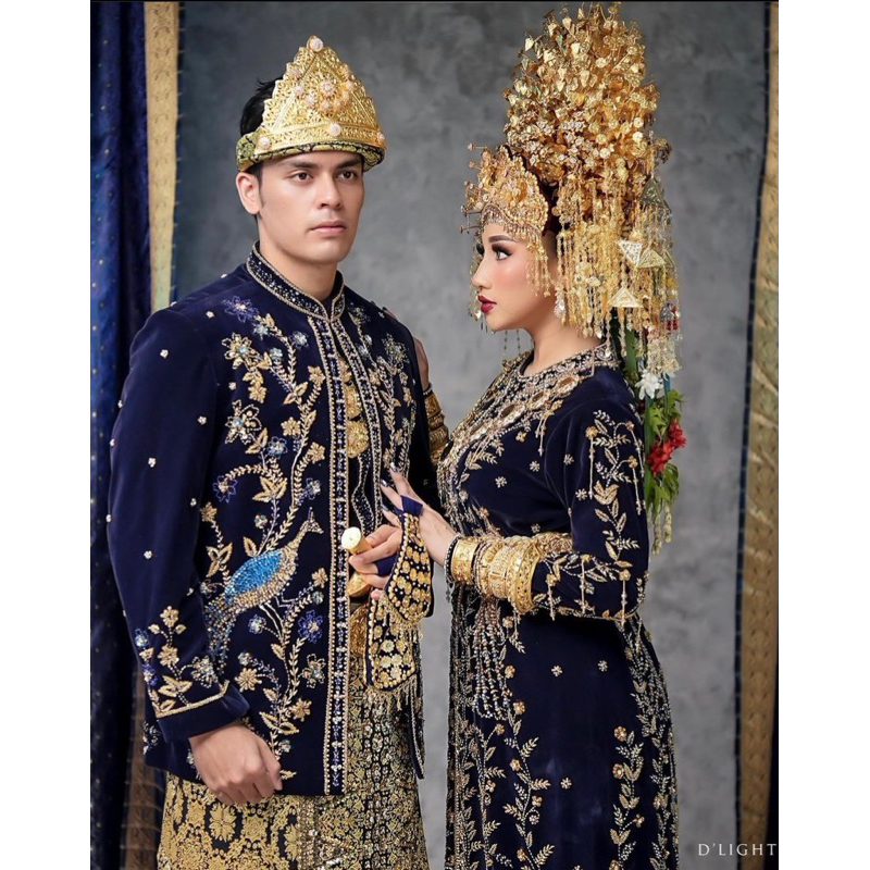 Baju pengantin bordiran palembang