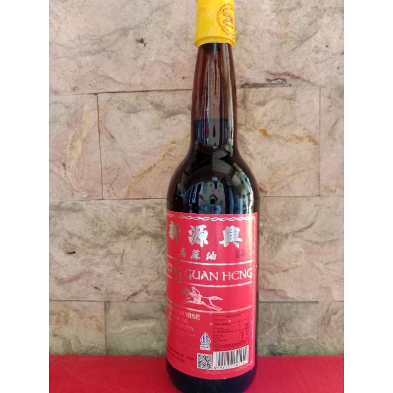 

Minyak Wijen sesame oil kuda/ Seng Guang Heng 620 ml