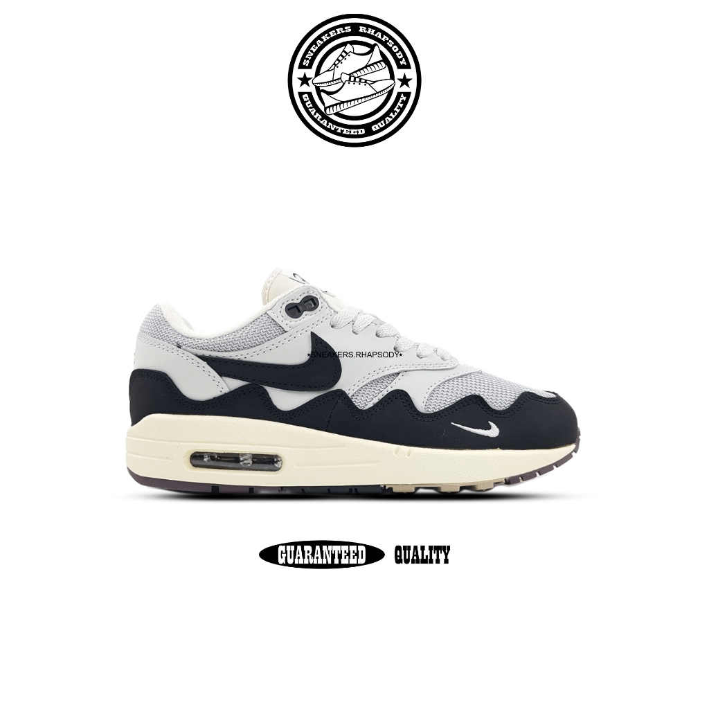 Nike Air Max 1 X Patta Monarch Grey Black
