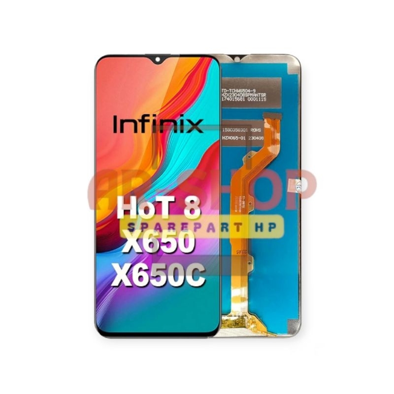 LCD TOUCHSCREEN INFINIX HOT 8 / INFINIX X650
