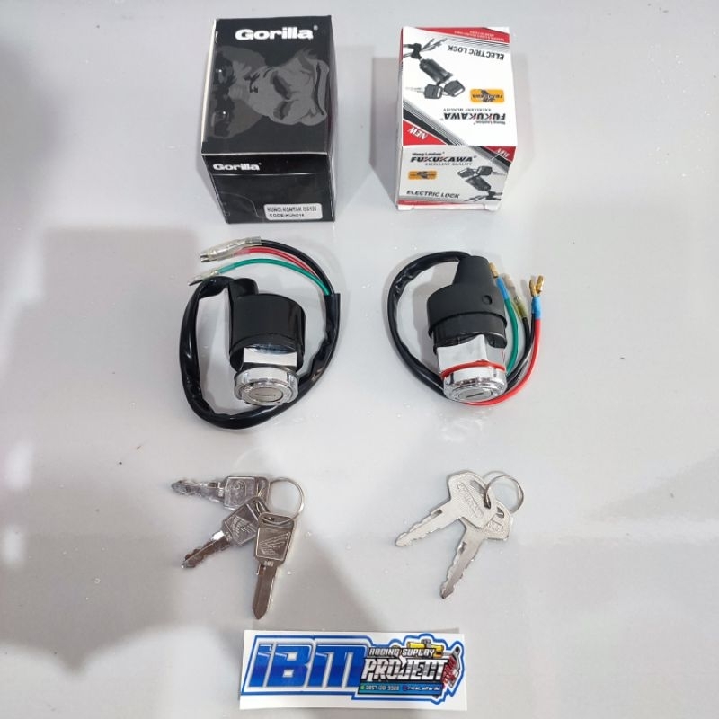 KUNCI KONTAK CB100 CG KABEL 4 GORILLA,KONTAK CB GORILLA KABEL 4