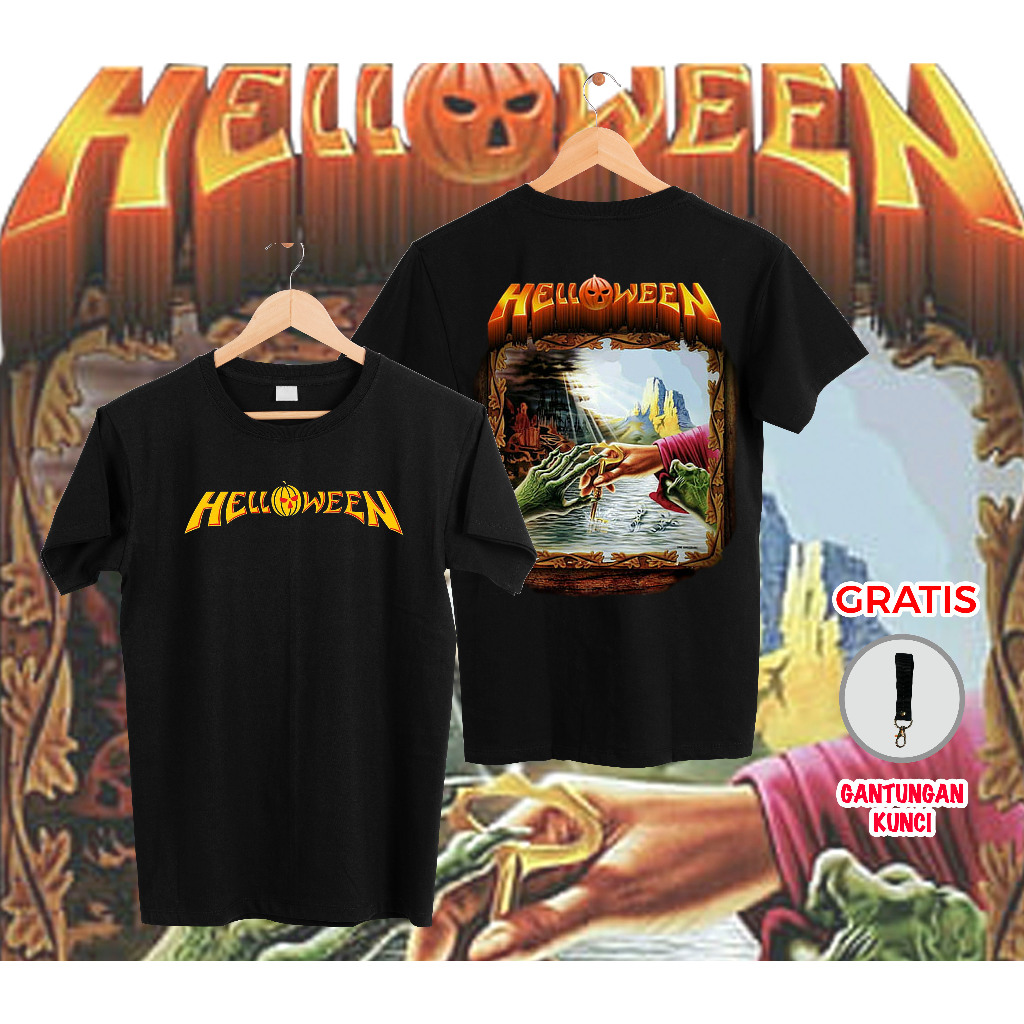 Kaos Band HELLOWEEN - Tshirt helloween kaos music rock metal
