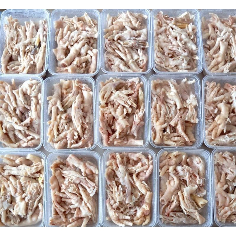 

Ceker tanpa tulang dan Ceker presto tulang lunak fresh beku