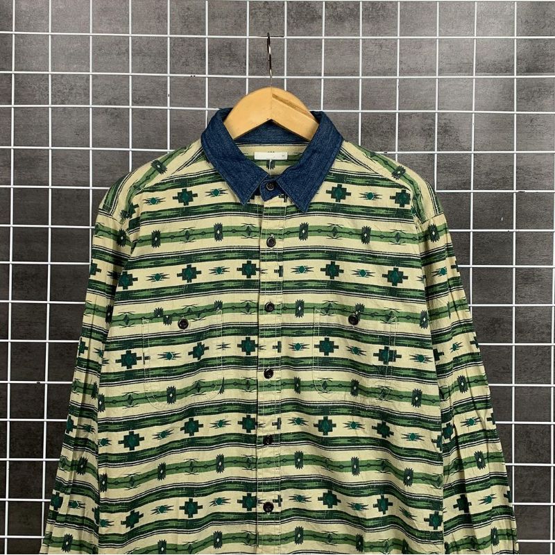 g.u navajo pattern shirt apsh83