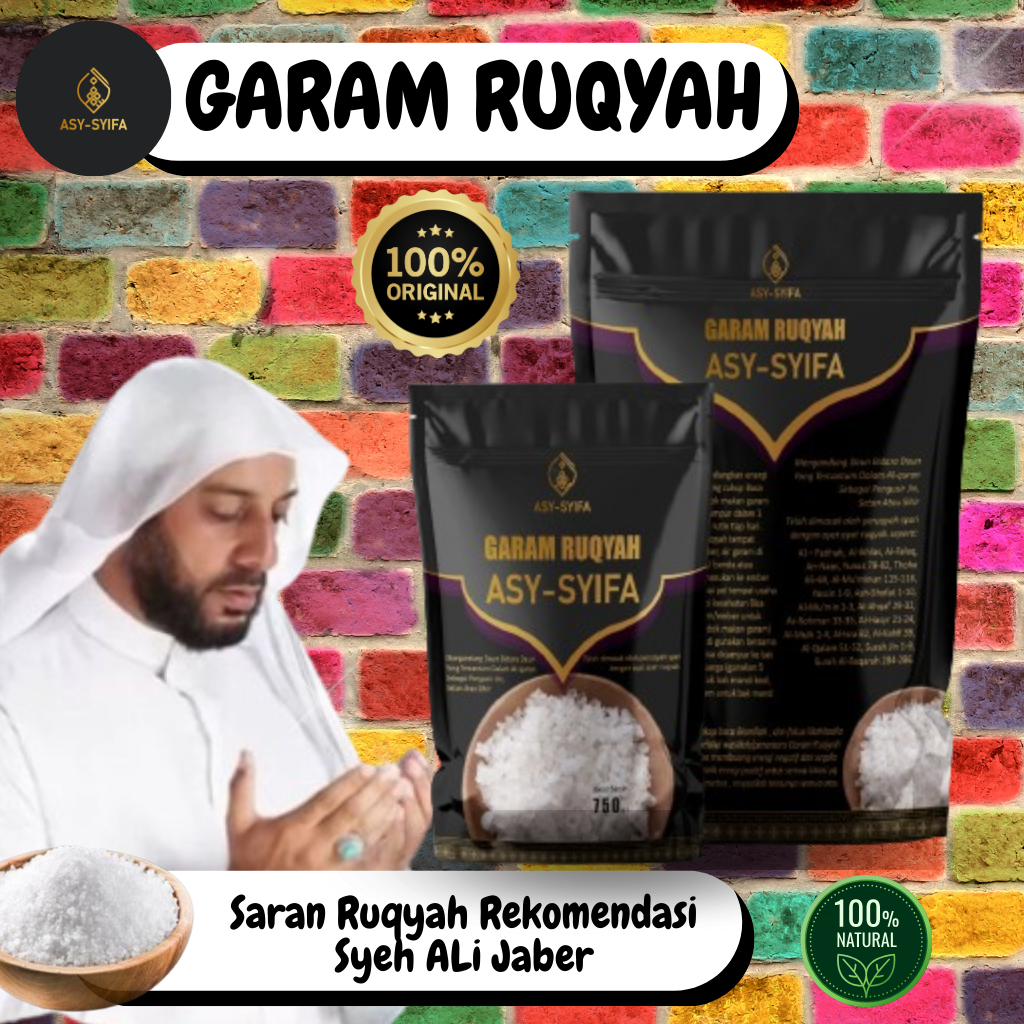 

Garam Ruqyah AsySyifa Original - Untuk Mengatasi Penyakit Non Medis