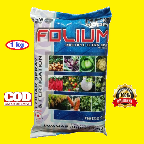 Pupuk NPK FOLIUM isi 1Kg java folium